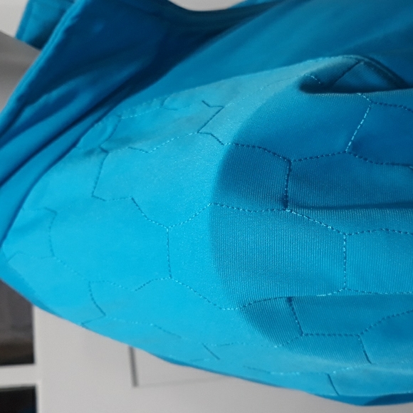 Spyder aqua blue zip performance jacket. Medium - Picture 9 of 12